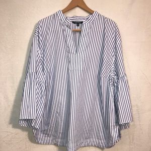 Lauren by Ralph Lauren Striped Blouse 3x